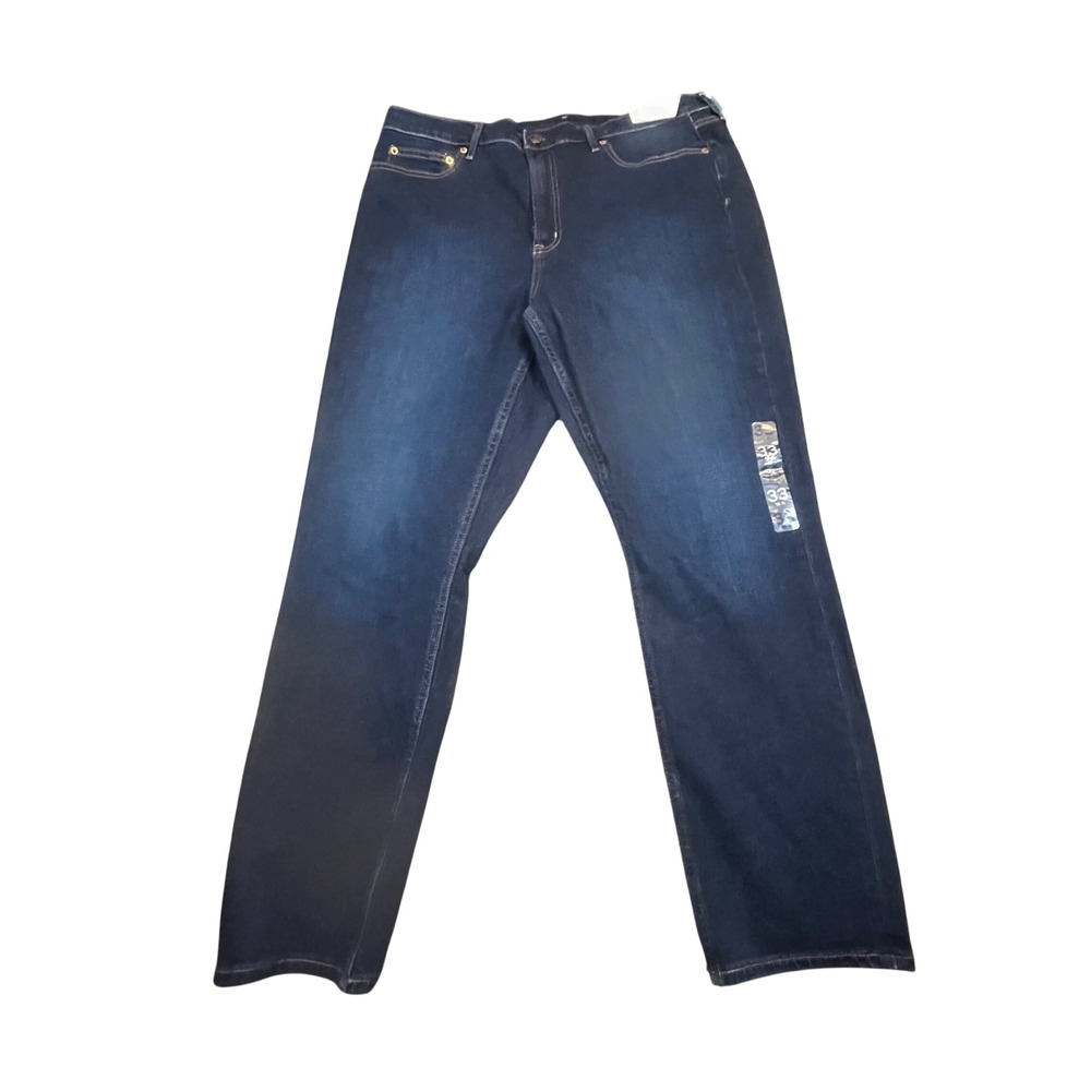 NEW Gap Vintage Slim High Rise Jeans Womens 33โ 16R Indigo Blue Stretch Ankle